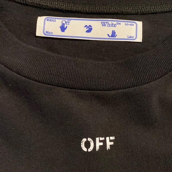 OFF-WHITE LARGE Stencil S/S Over T-Shirt - Picture 2 of 5